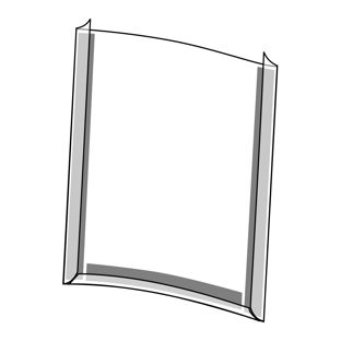 Buste per cartelloni, PVC rigido 