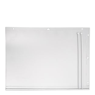 Tasca porta poster impermeabile A3 | con 2 fascette per cavi