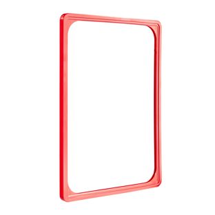 Cornice per poster, plastica A4  | rosso 