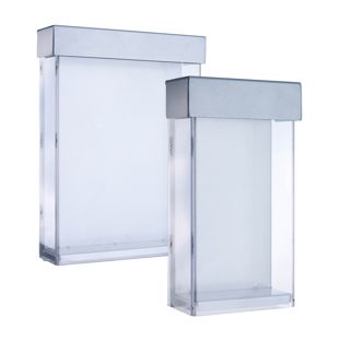 Porta brochure da esterno con coperchio, Indisplay Shieldbox, ultra robusto 