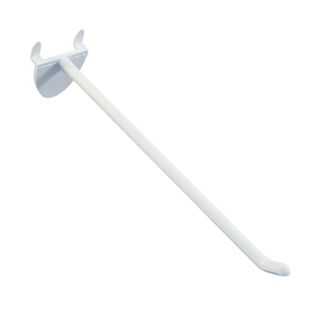 Broche singola in plastica, bianco 100 mm