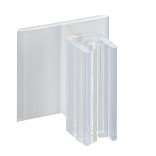 Gripper, autoadesivo ad angolo di 90° con barra flessibile | 25 x 25 mm