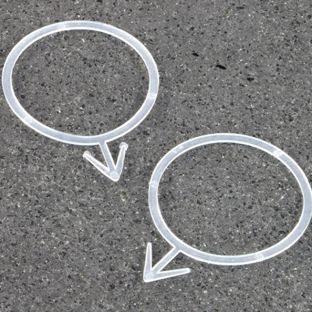 Anelli per bottiglia, ø = 40 mm, trasparente 