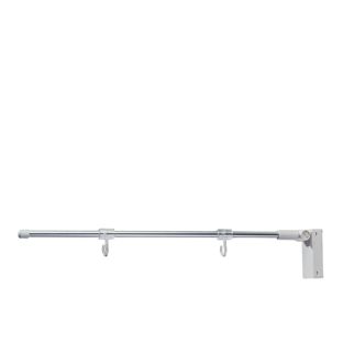 Porta banner con base magnetica, 400 mm, barra dritta 