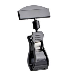 Clip porta prezzo con pinza grande e porta prezzi null