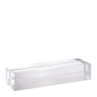Portacarte in acrilico, base per sistema di combinazione variabile MODUL 148 mm | trasparente  | brillante 