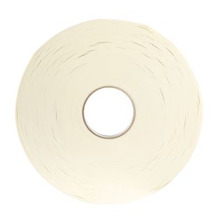 Nastro biadesivo in schiuma PE, bianco, 1 mm di spessore, adesione forte, EL100 25 mm