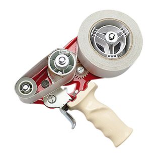 Dispenser manuale per nastro biadesivo in tessuto non tessuto fino a 50 mm di larghezza di rotolo 
