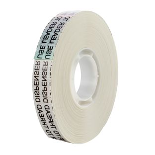 Nastro adesivo transfer, adesione debole su entrambi i lati, per ATG dispenser manuale, LOW - OL03 12 mm