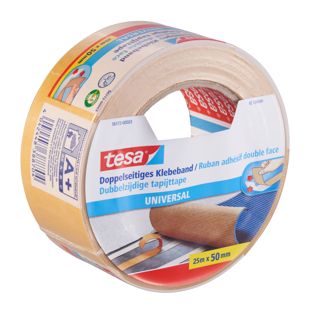 tesa 56172, nastro biadesivo universale di PP, adesivo in gomma forte 