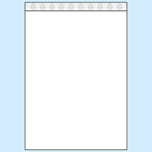 Sacchetti con chiusura ZIP, plastica PE 300 x 400 mm | 50 µm