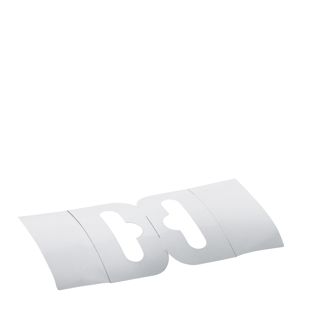 Appendini con euro slot PET 50 x 100 mm  | flessibile 