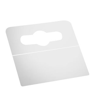 Appendini con euro slot PET 47 x 50 mm  | flessibile 