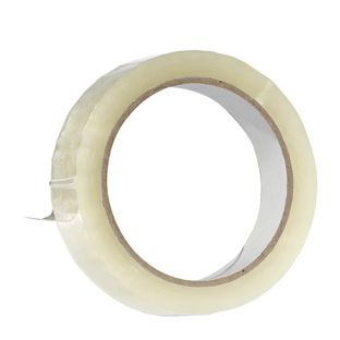 Nastro adesivo per ufficio, PP trasparente, srotolamento silenzioso 25 mm