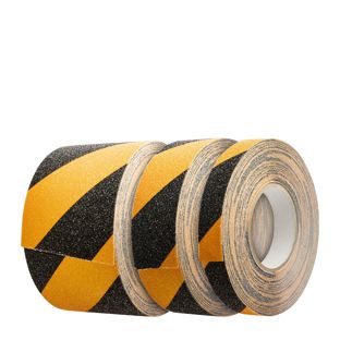 Nastro antiscivolo, nero/giallo 