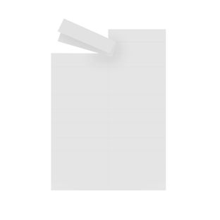 Etichette per scaffali, foglio A4 105 x 26 mm 