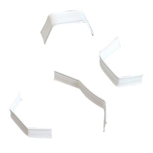Clip in fil di ferro per chiusura di buste e sacchetti null | 40 mm
