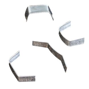Clip in fil di ferro per chiusura di buste e sacchetti null | 40 mm