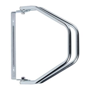 Porta bici da muro, ruotabile di 180°, metallo 