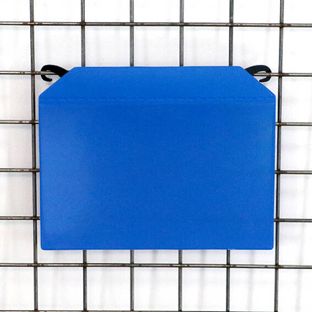 Tasche di contrassegno per contenitori in filo metallico, con ganci per appendere e strisce magnetiche 