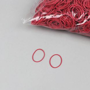 Elastico, rosso 25 mm | 1 mm
