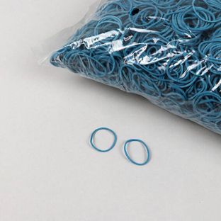 Elastico, blu 1 mm | 20 mm