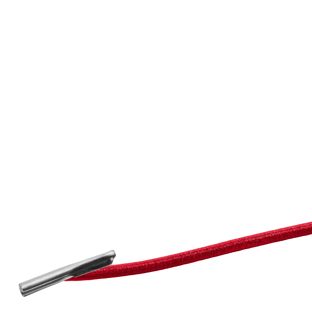 Cordino elastico con 2 capicorda 190 mm | rosso 