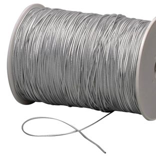 Cordoncino elastico rotondo, 3 mm, modello: MAGGIE, per 3 m