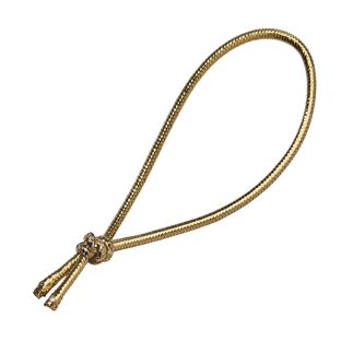 Anello elastico con nodo 60 mm | oro 