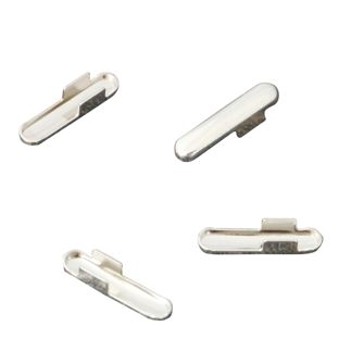 Capicorda metallici (a T), 14,3 x 3,2 x 3,5 mm, nichelato 