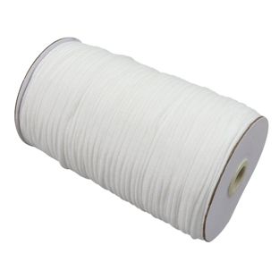 Cordino elastico, 3 mm, extra morbido bianco  | 200 m