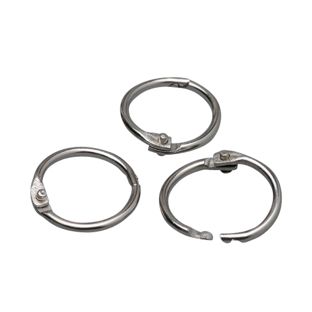 Anelli per rilegatura Metallo 19 mm  | argento 