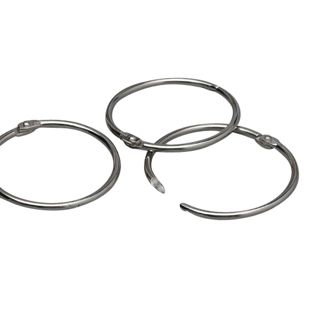 Anelli per rilegatura Metallo 50 mm  | argento 