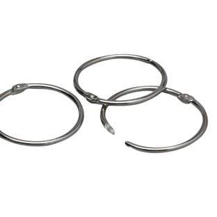 Anelli per rilegatura Metallo 76 mm  | argento 