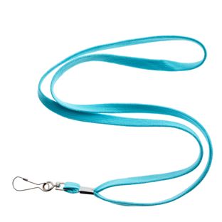 Lanyard, 10 mm di larghezza null | con gancio metallico girevole