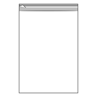 Buste con patella di chiusura, plastica OPP, trasparente 240 x 320 mm