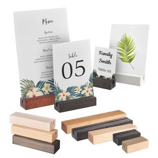 Portacarte in legno 
