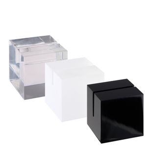 Portacarte "Cube" in acrilico 