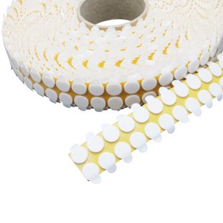 Bollini biadesivi di schiuma, 2 mm di spessore, forte/forte 15 mm | 2.500 STK