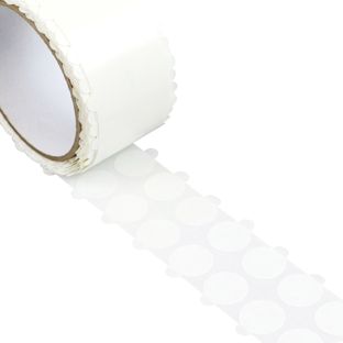 Bollini biadesivi, forte/debole 20 mm | 1.000 STK
