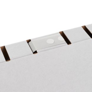 Punti colla di silicone  in scatola di dispens 12 mm | condizionatamente rimovibile  | 1000 pz