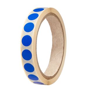 Bollini adesivi colorati, 13 mm | null