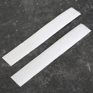 Striscia a strappo, autoadesivo, asola + uncino accoppiati null | 20 x 150 mm