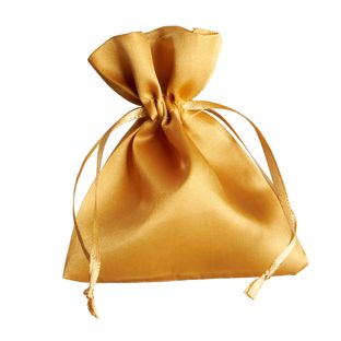 Sacchetti di raso 80 x 100 mm  | oro 