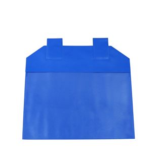 Buste portadocumenti per contenitori in filo metallico, con linguetta e chiusura magnetica formato orizzontale | A5