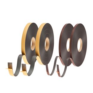 Nastro magnetico con controparte, autoadesivo 