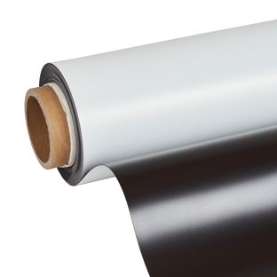 Foglio magnetico stampabile, bianco 620 mm | 10 m | 0,85 mm