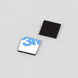 Piastrine magnetiche, autoadesivo 10 x 10 mm 