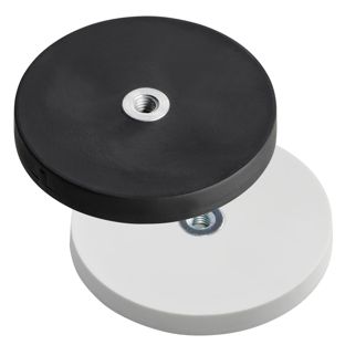 Magneti gommati con filettatura interna 