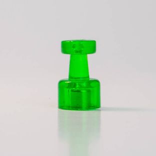 Puntine magnetiche, ø = 10 mm, 10 pezzi in set verde 